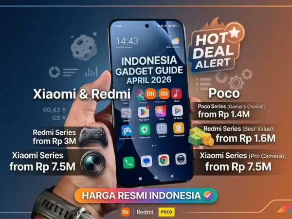 Update Harga HP Xiaomi, Redmi, dan Poco April 2026: Dari Entry-Level Hingga Flagship Mewah