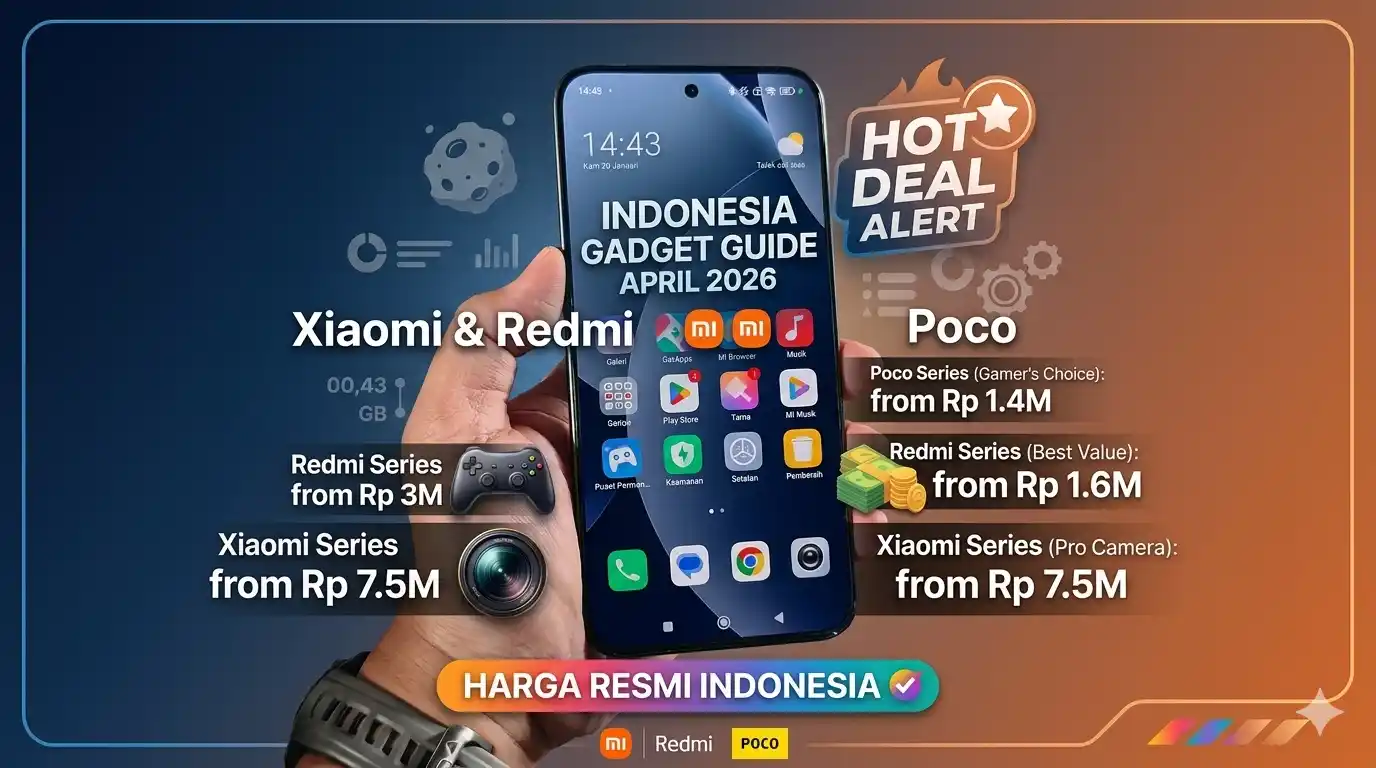 Update Harga HP Xiaomi, Redmi, dan Poco April 2026: Dari Entry-Level Hingga Flagship Mewah