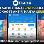 Sikat! Link Dana Kaget Hari Ini: Saldo Gratis Langsung Cair