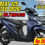 Honda Beat 125 Connected 2026: Makin Irit dan Canggih dengan Fitur Navigasi
