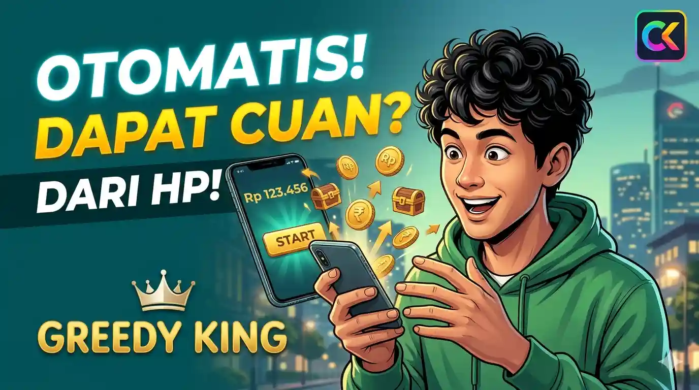 Aplikasi Greedy King: Cara Seru Hasilkan Cuan Otomatis dari Smartphone