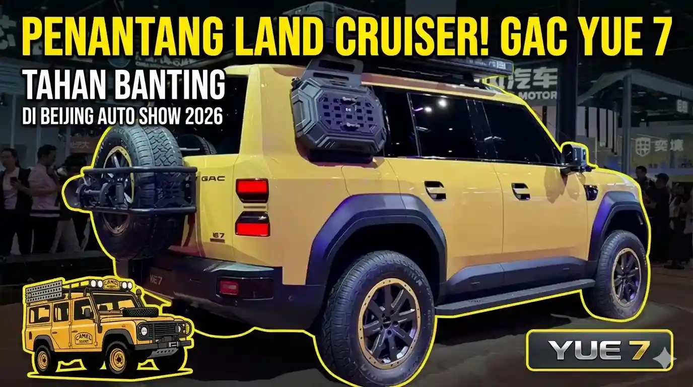 GAC Yue 7: SUV Petualang Masa Depan yang Bangkitkan Nostalgia Camel Trophy