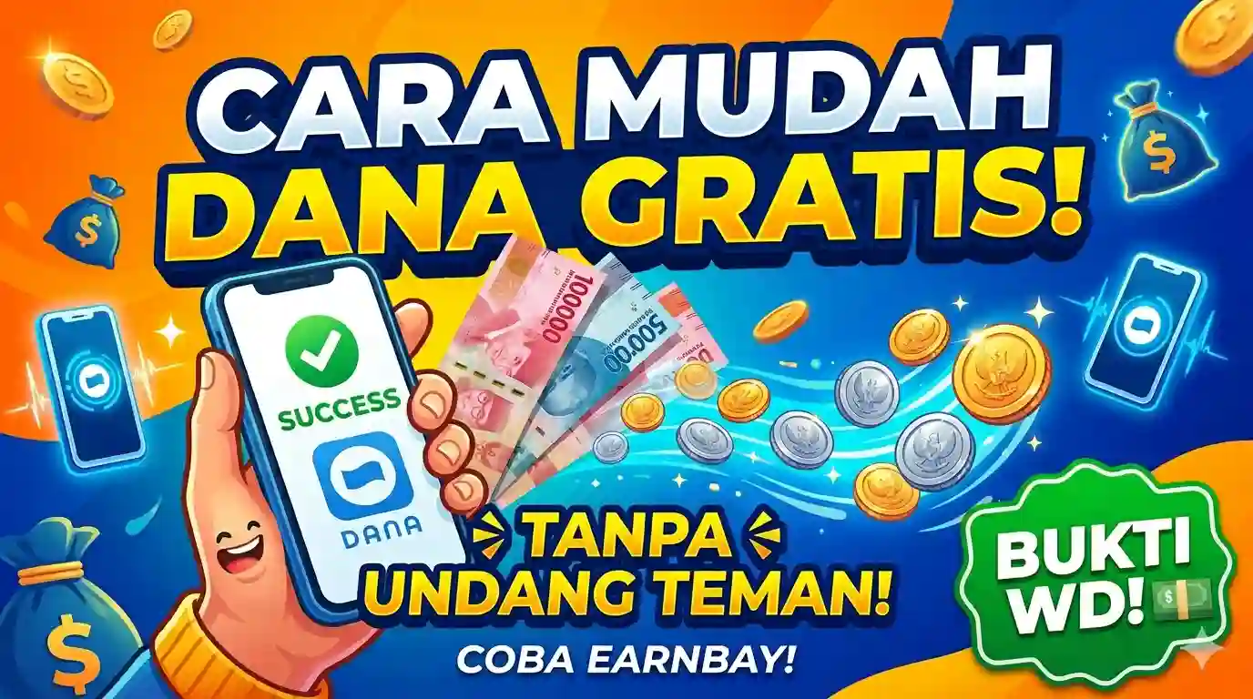 Cara Mudah Klaim Saldo DANA Gratis dari Aplikasi EarnBay
