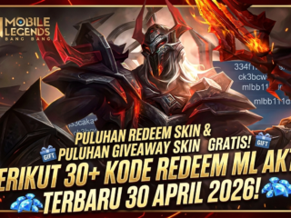 Klaim Segera! Kode Redeem ML Terbaru 30 April 2026: Banjir Skin dan Fragment Gratis