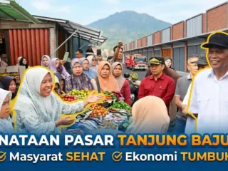 Penataan Pasar Tanjung Bajure, Pemkot Minta Dukungan Pedagang dan Masyarakat