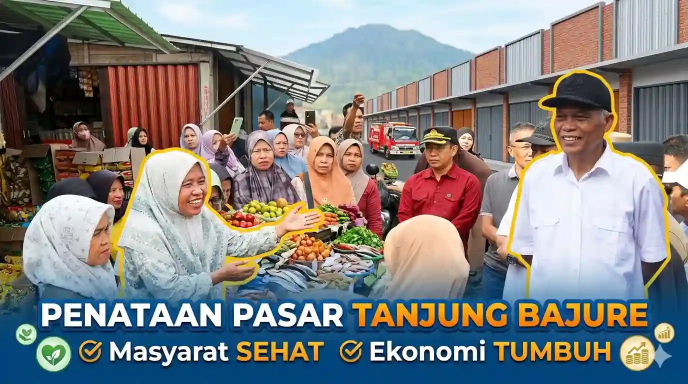 Penataan Pasar Tanjung Bajure
