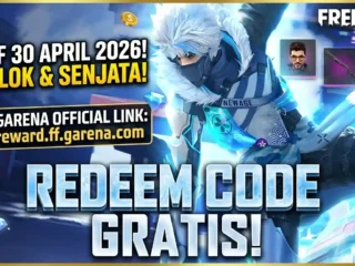 Sikat! Kode Redeem FF 30 April 2026: Klaim Skin DJ Alok dan Senjata Langka