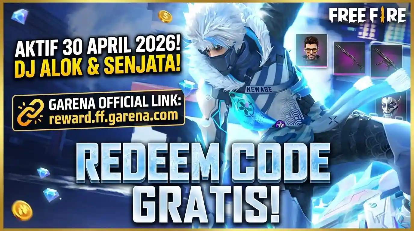 Kode Redeem FF 30 April 2026