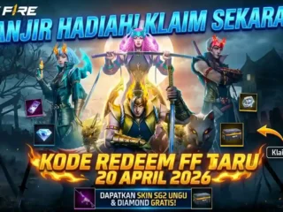Banjir Hadiah! Klaim Kode Redeem FF Terbaru Hari Ini 20 April 2026