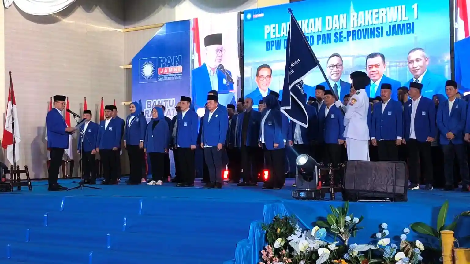 Ada Alfin & Monadi, Inilah Daftar Ketua DPD PAN Jambi yang Dilantik Zulhas