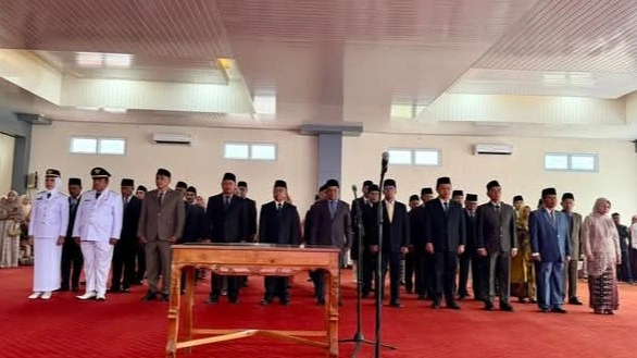 Ini Nama-nama Puluhan Pejabat Baru di Kerinci yang Dilantik Bupati Monadi