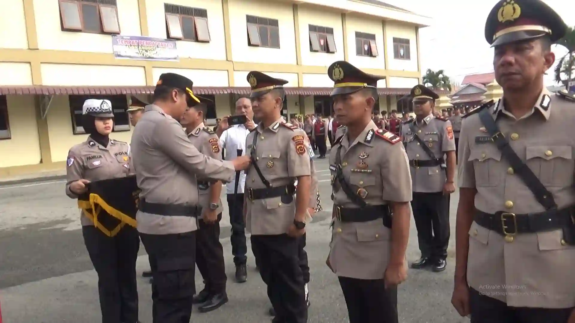 Wakapolres, Sejumlah PJU dan 6 Kapolsek di Polres Kerinci Yang Diganti