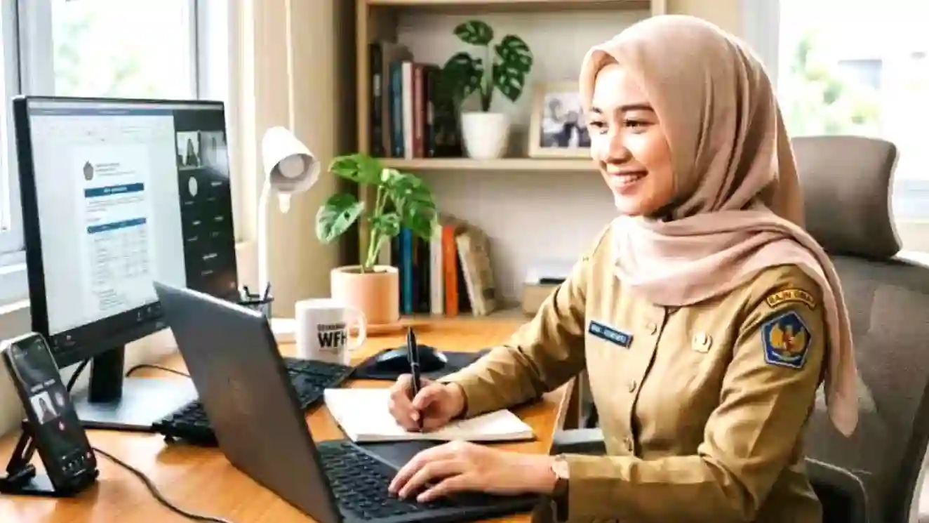 ASN WFH Wajib Standby, HP Mati Bisa Kena Sanksi Berlapis