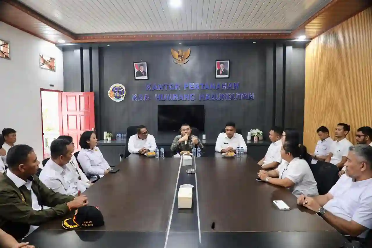 Wamen Ossy Dorong Pembenahan Pertanahan di Humbahas