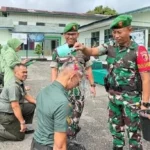 Dandim 0417/Kerinci Pimpin Upacara Kenaikan Pangkat Prajurit