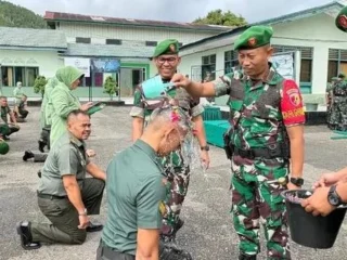 Apresiasi Nyata, Dandim 0417/Kerinci Pimpin Upacara Kenaikan Pangkat Prajurit