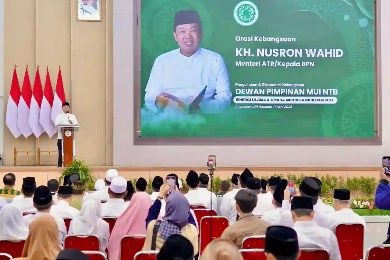 Menteri Nusron Ajak MUI NTB Fokus pada Manfaat dan Ekonomi Rakyat