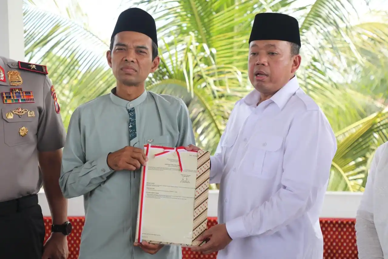 UAS Beralih ke Sertipikat Elektronik, Menteri Nusron: Jadi Contoh Aman Jaga Aset