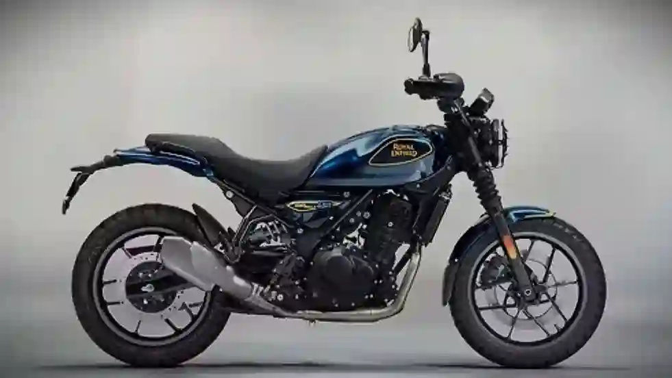 Royal Enfield Guerrilla 450 Apex Meluncur