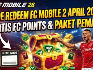 Kode Redeem FC Mobile Terbaru 2 April 2026, Klaim Hadiah Gratis