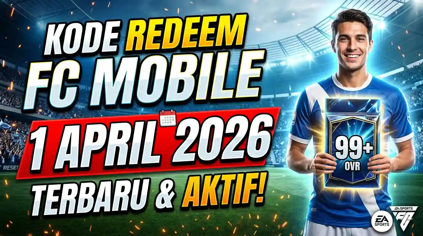 Kode Redeem FC Mobile 1 April 2026: Klaim Gems, Koin, dan Pemain Gratis