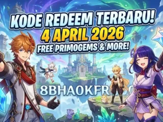 Klaim Segera Kode Redeem Genshin Impact 4 April 2026