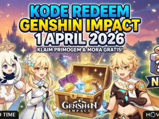 Update Kode Redeem Genshin Impact Hari Ini 1 April 2026