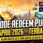 Kode Redeem PUBG Mobile Terbaru 1 April 2026, Klaim Skin Gratis & UC Hari Ini