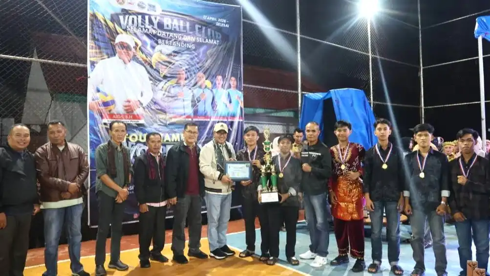 Wako Alfin Tutup Turnamen Voli Wali Kota Cup 2026 di Pinggir Air