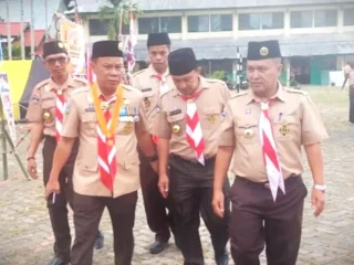 Sekda Alpian Ajak Anggota Pramuka Sungai Penuh Jadi Pemimpin Masa Depan