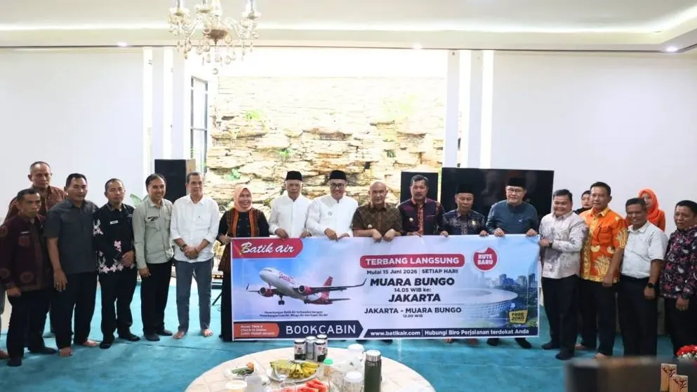 Penerbangan Baru Batik Air Siap Dongkrak Wisata Kerinci dan Sungai Penuh