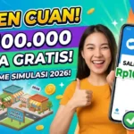 Main Game Simulasi, Pengguna Panen Saldo DANA Rp100 Ribu