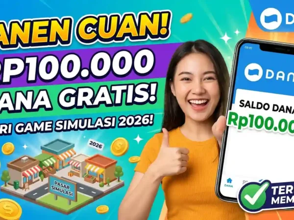 Main Game Simulasi, Pengguna Panen Saldo DANA Rp100 Ribu