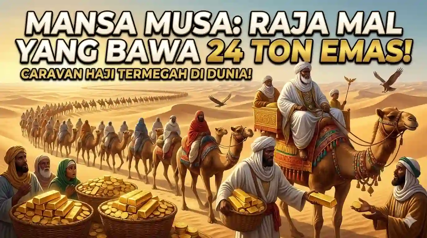 Mansa Musa: Kisah Raja Mali yang Membawa 24 Ton Emas Saat Naik Haji