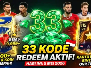 Kode Redeem FC Mobile 5 Mei 2026