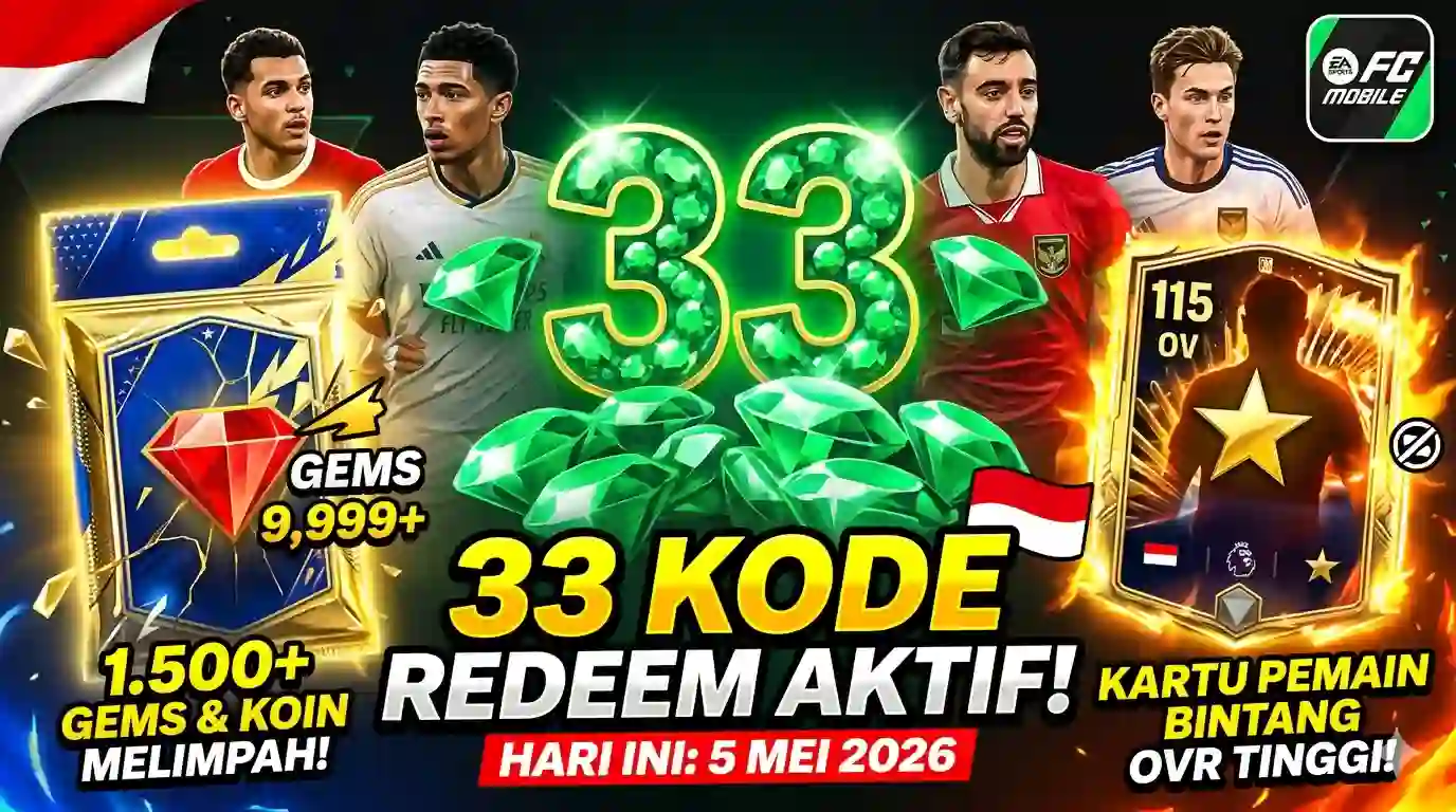 Kode Redeem FC Mobile 5 Mei 2026