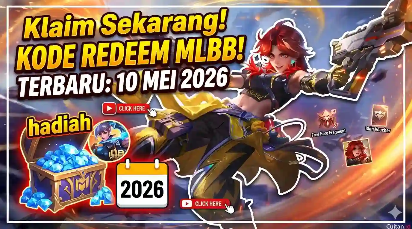 Kode Redeem MLBB Terbaru Hari Ini 10 Mei 2026