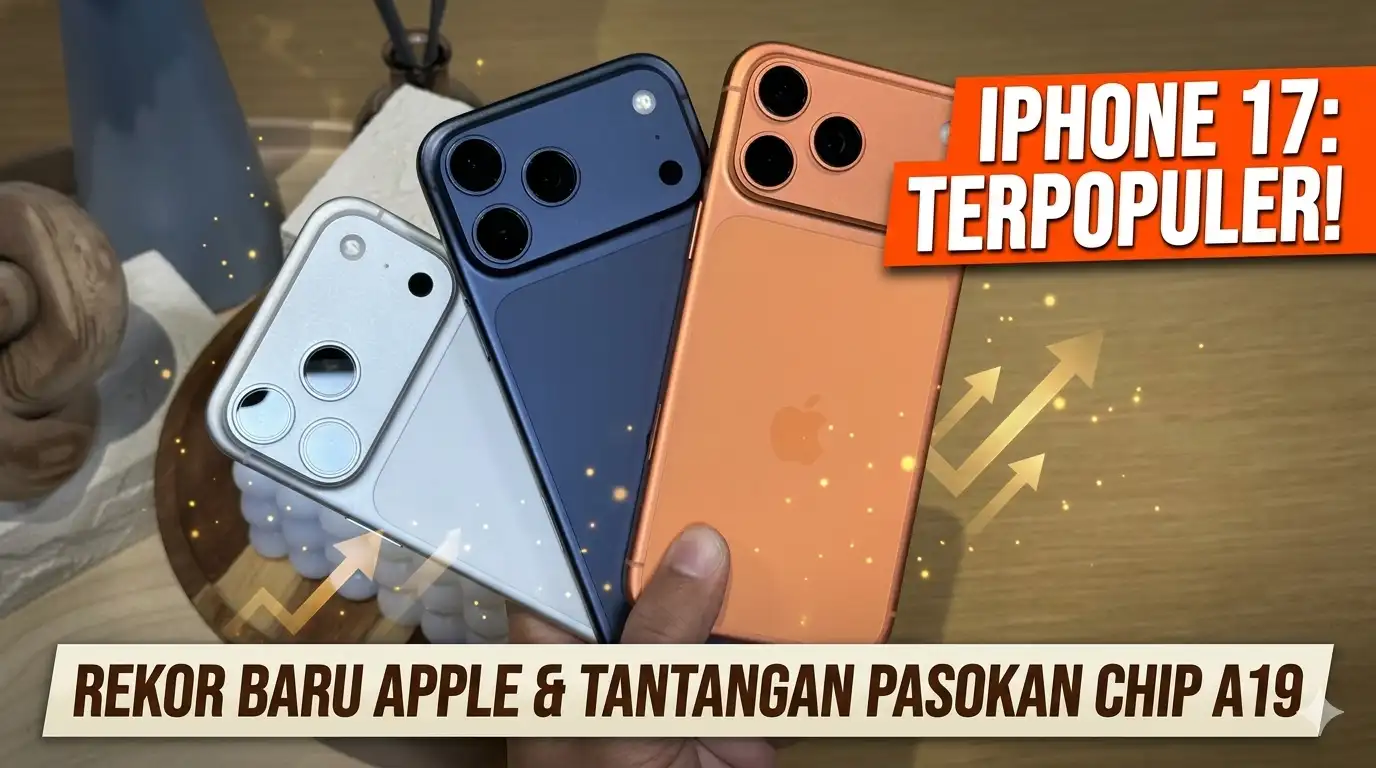 iPhone 17 Jadi Ponsel Paling Laris dalam Sejarah Apple