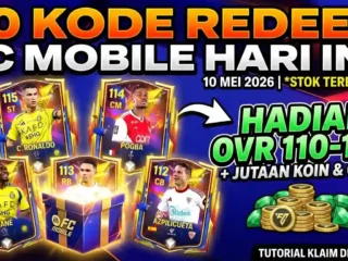 Buruan Klaim! 40 Kode Redeem FC Mobile 10 Mei 2026: Skuad Makin Gacor dengan Pemain OVR 115