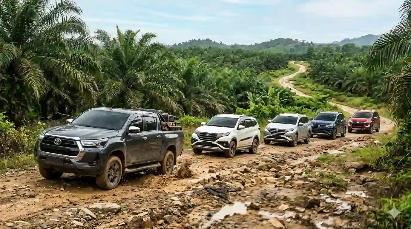 Mobil Paling Tangguh untuk Jalan Kebun