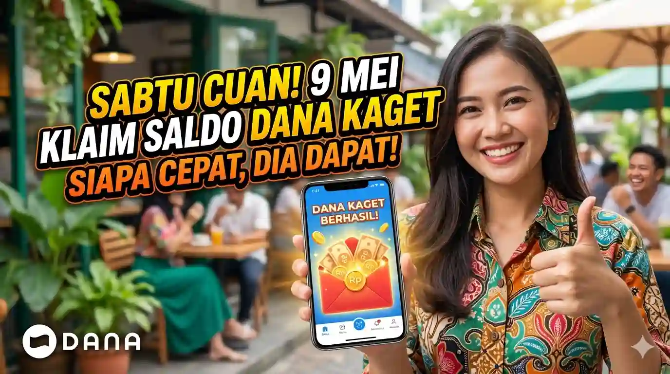 Klaim Link Dana Kaget 9 Mei 2026