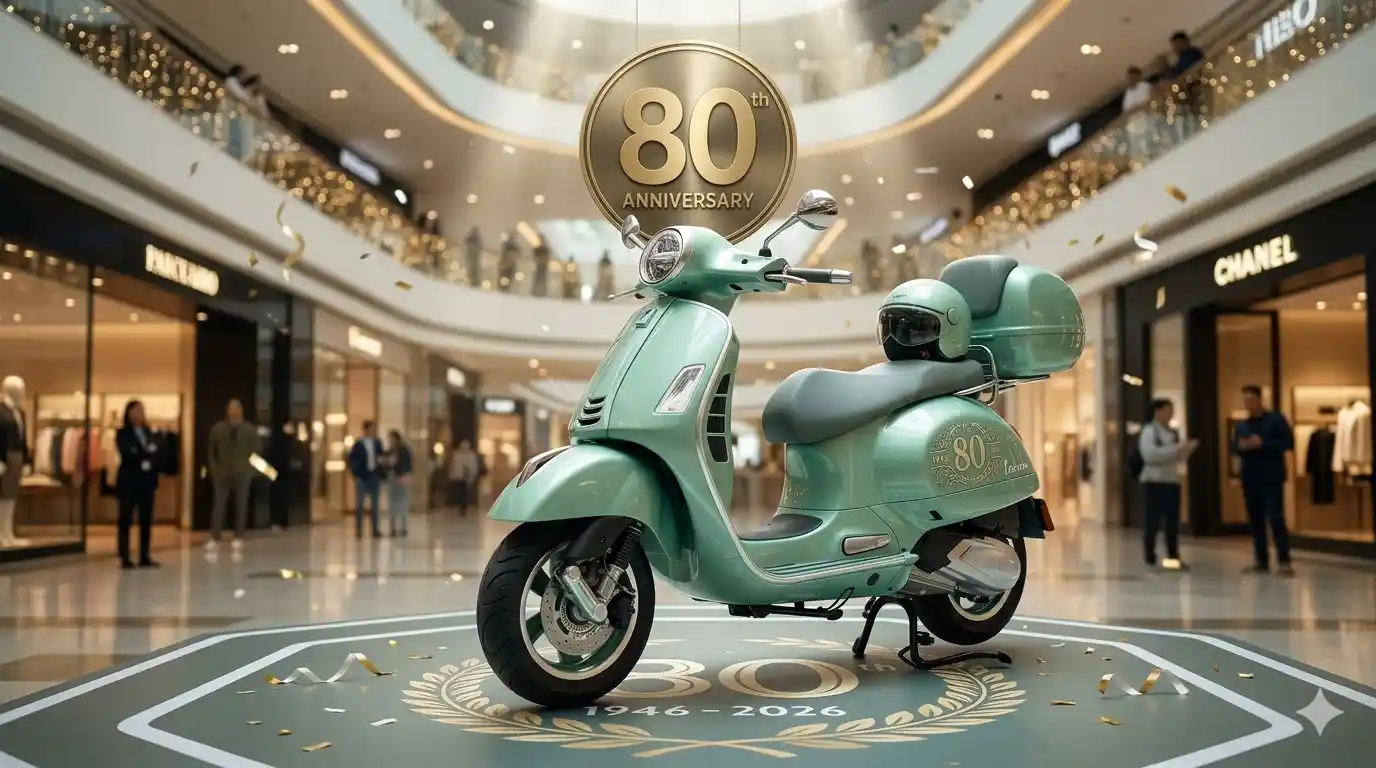Vespa Hadirkan Edisi Terbatas dan Teknologi Tercanggih di PIM 2