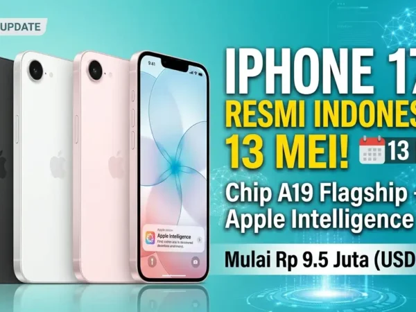 iPhone 17e Rilis di Indonesia 13 Mei: Performa Flagship Harga Irit