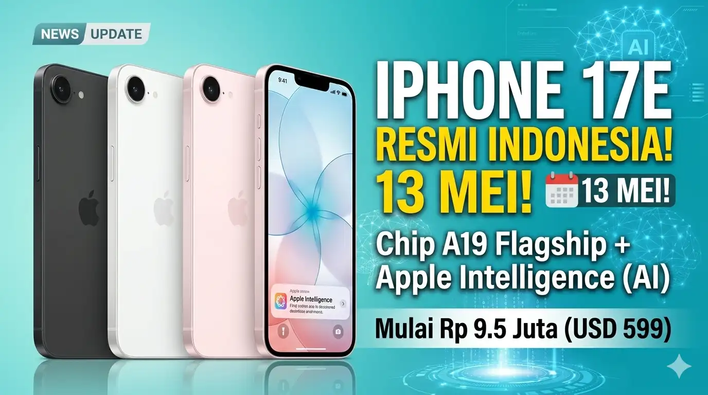 iPhone 17e Rilis di Indonesia 13 Mei: Performa Flagship Harga Irit