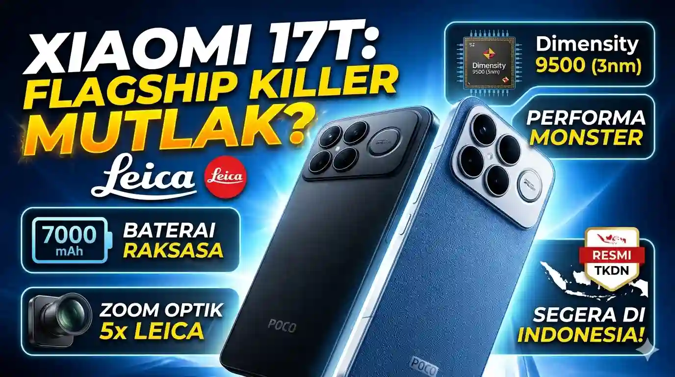 Xiaomi 17T Series Segera Hadir: Bawa Baterai Raksasa dan Sentuhan Magis Leica