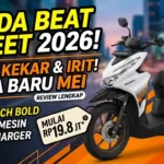Honda BeAT Street 2026: Skutik Kekar, Irit, dan Stylish untuk Anak Muda