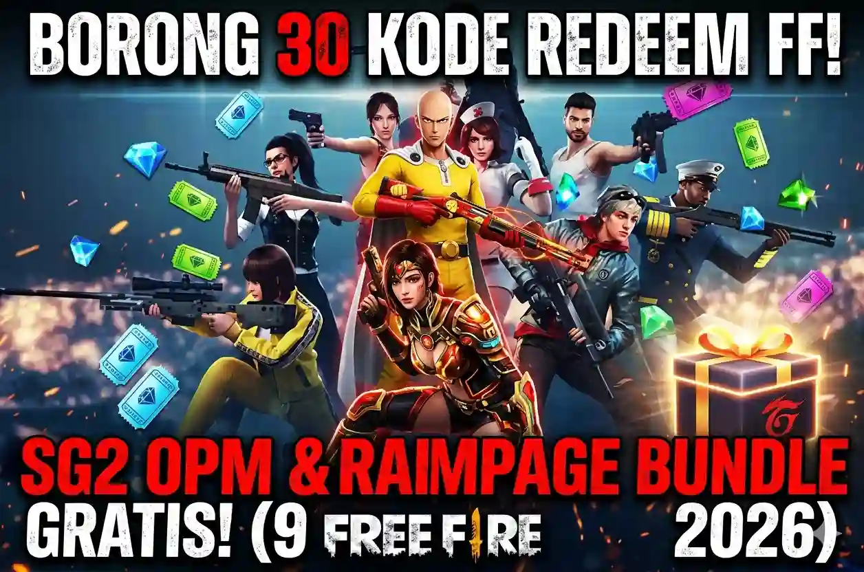 Kode Redeem FF 9 Mei 2026