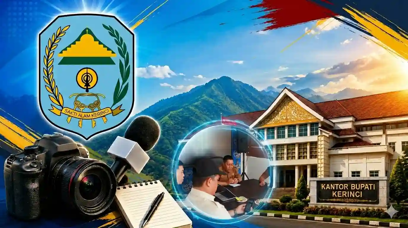 Diskominfo Kerinci Ajak Wartawan Turun Liputan Langsung Kegiatan Pemda di Lapangan