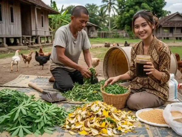Ampuh! 8 Pakan Ayam Fermentasi Ini Bikin Kandang Bebas Bau