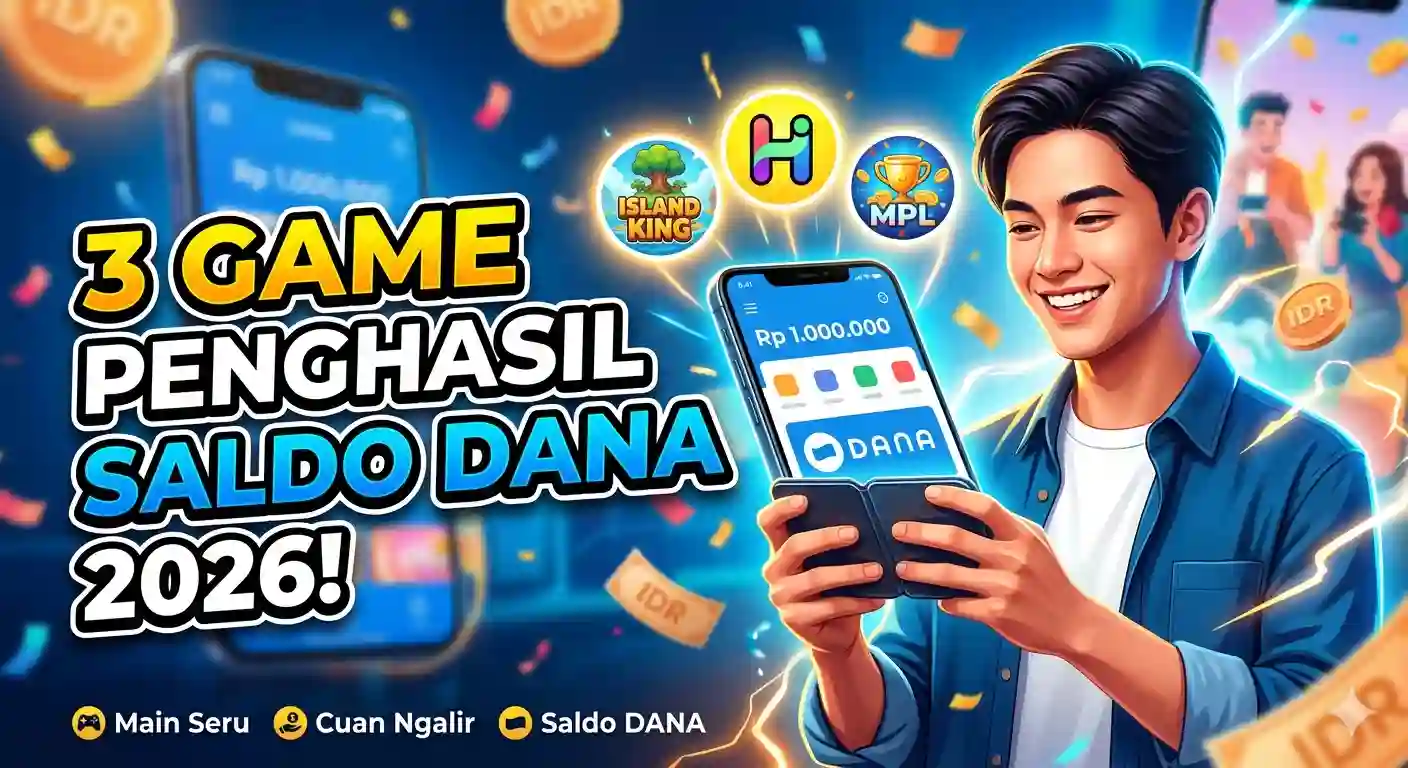 3 Game Penghasil Saldo DANA 2026: Main Seru, Cuan Ngalir